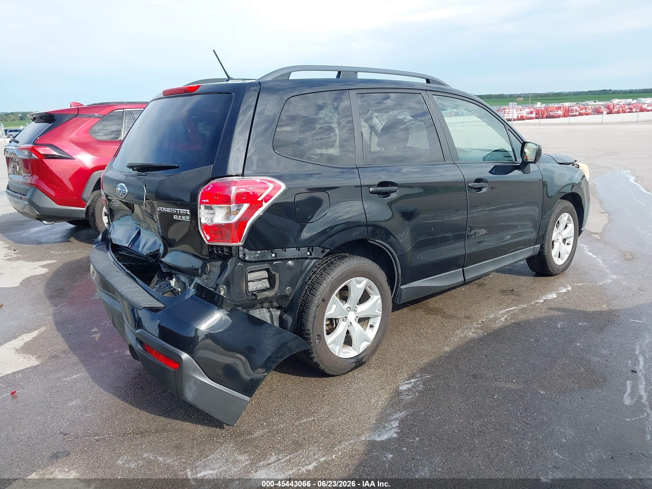 2014 Subaru Forester 2.5i Premium Black vin: JF2SJAGC3EH416310
