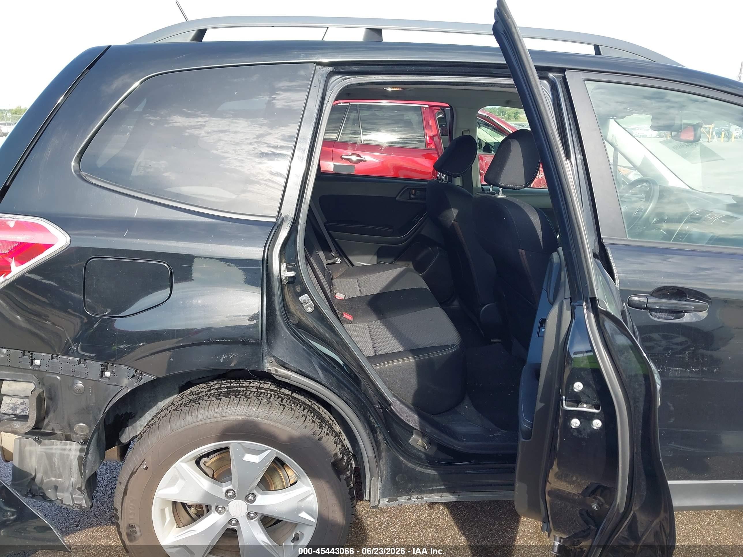 2014 Subaru Forester 2.5i Premium Black vin: JF2SJAGC3EH416310