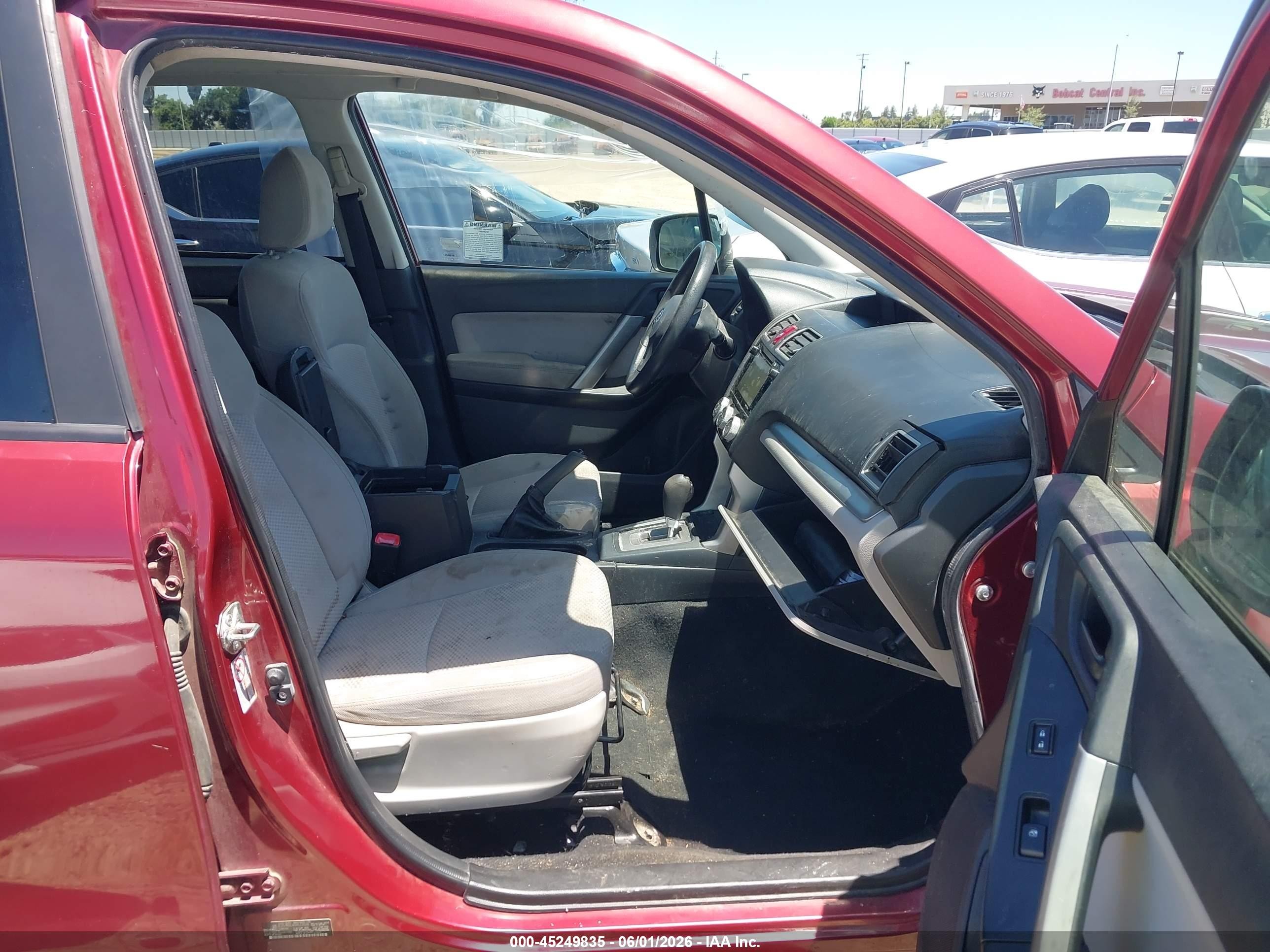 2016 Subaru Forester 2.5i Premium Red vin: JF2SJAGC4GH512028