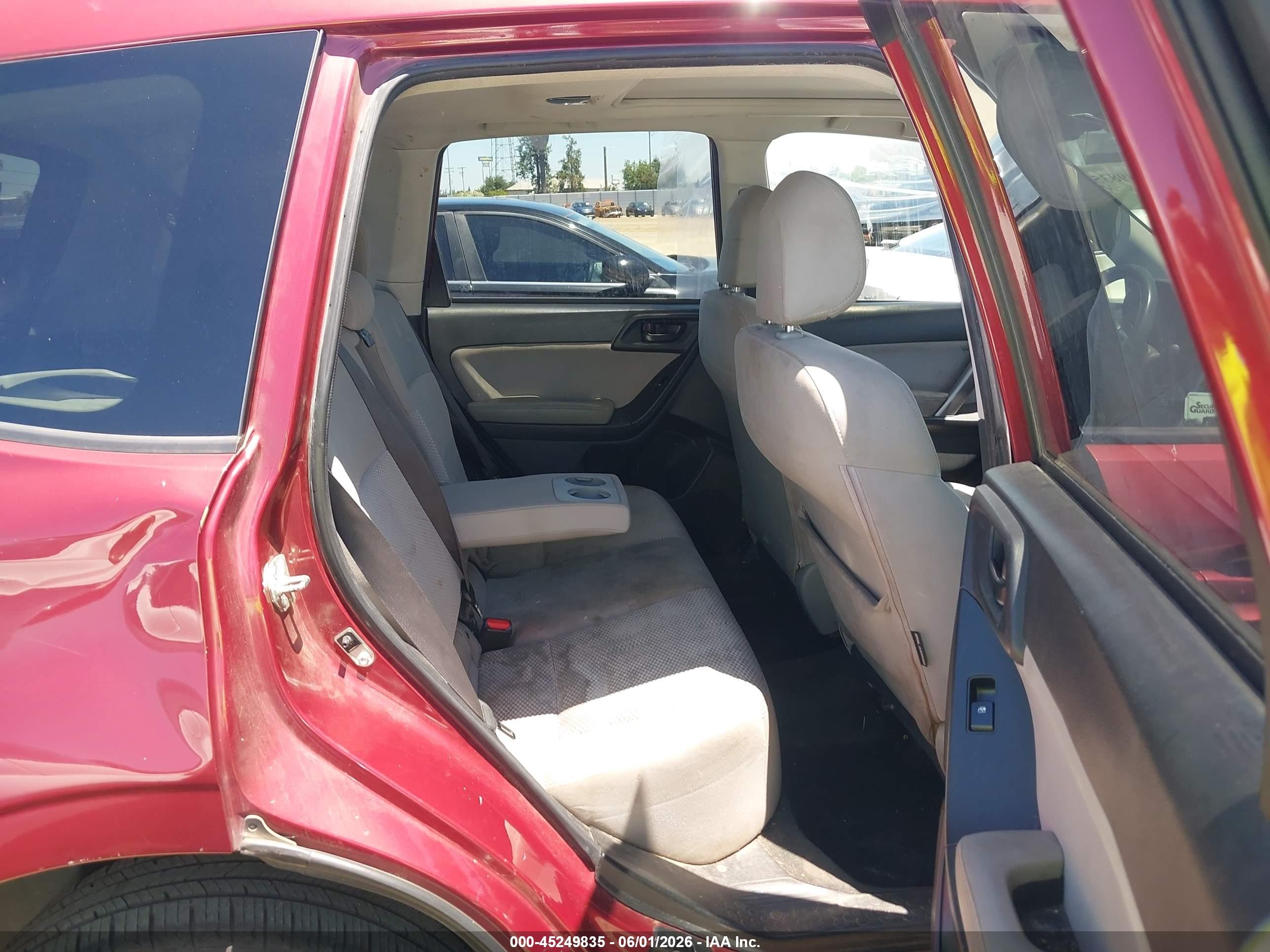 2016 Subaru Forester 2.5i Premium Red vin: JF2SJAGC4GH512028