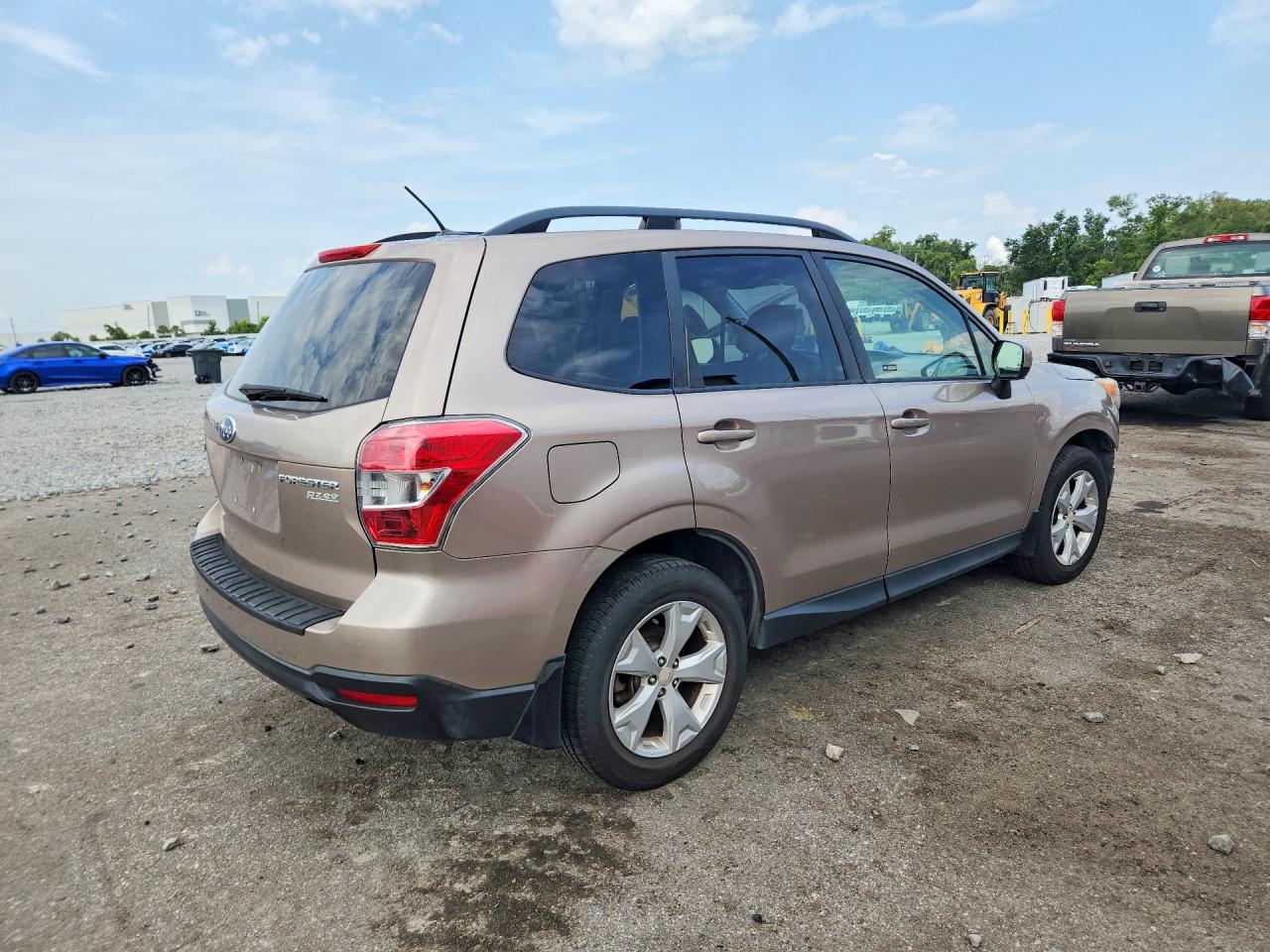 2014 Subaru Forester 2.5i Premium Серый vin: JF2SJAGC5EH437823