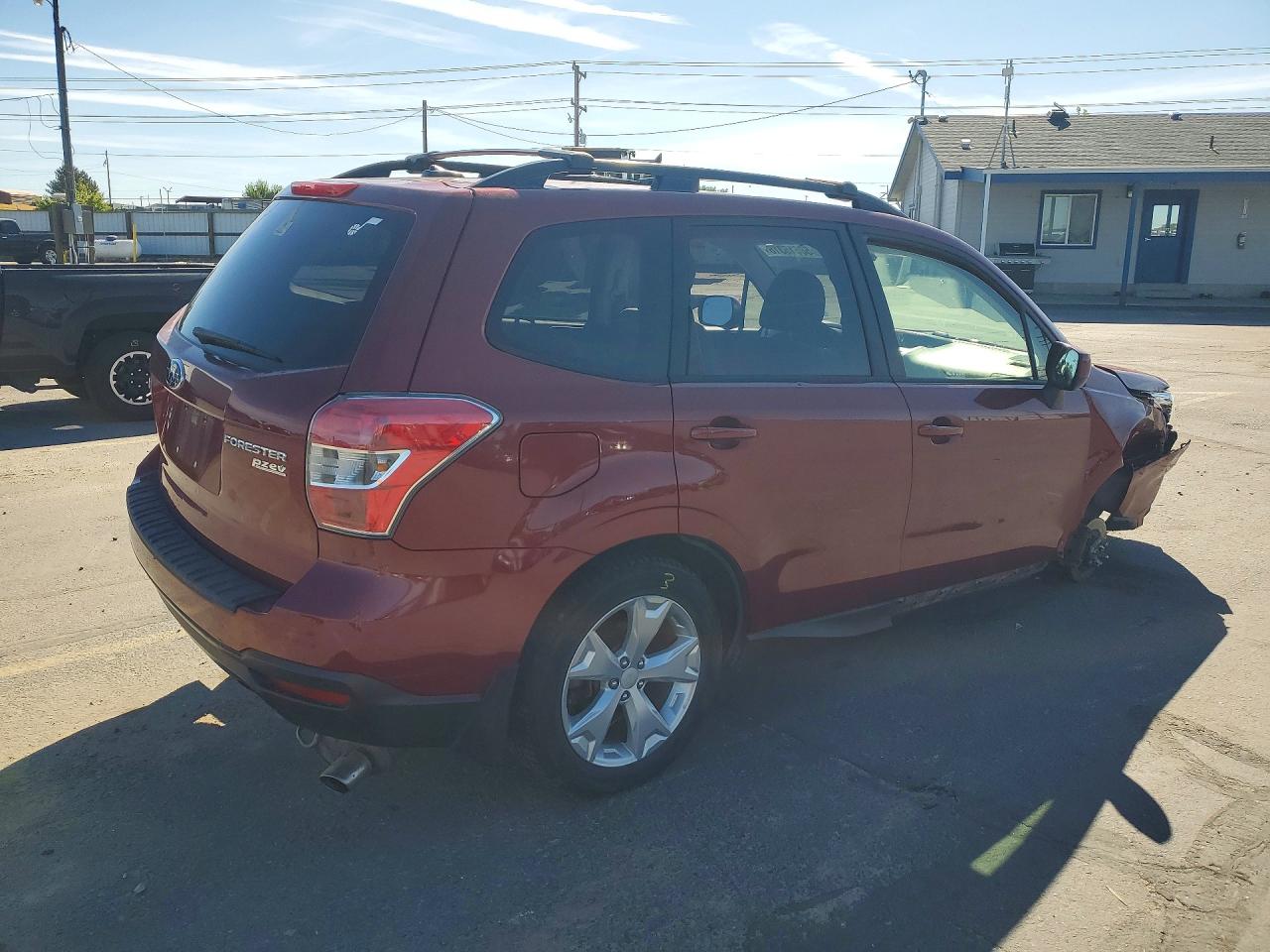 2014 Subaru Forester 2.5i Premium Красный vin: JF2SJAGC5EH510933