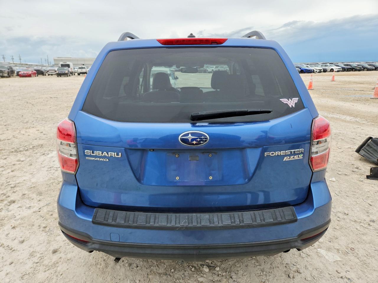 2015 Subaru Forester 2.5i Premium Blue vin: JF2SJAGC5FH556845