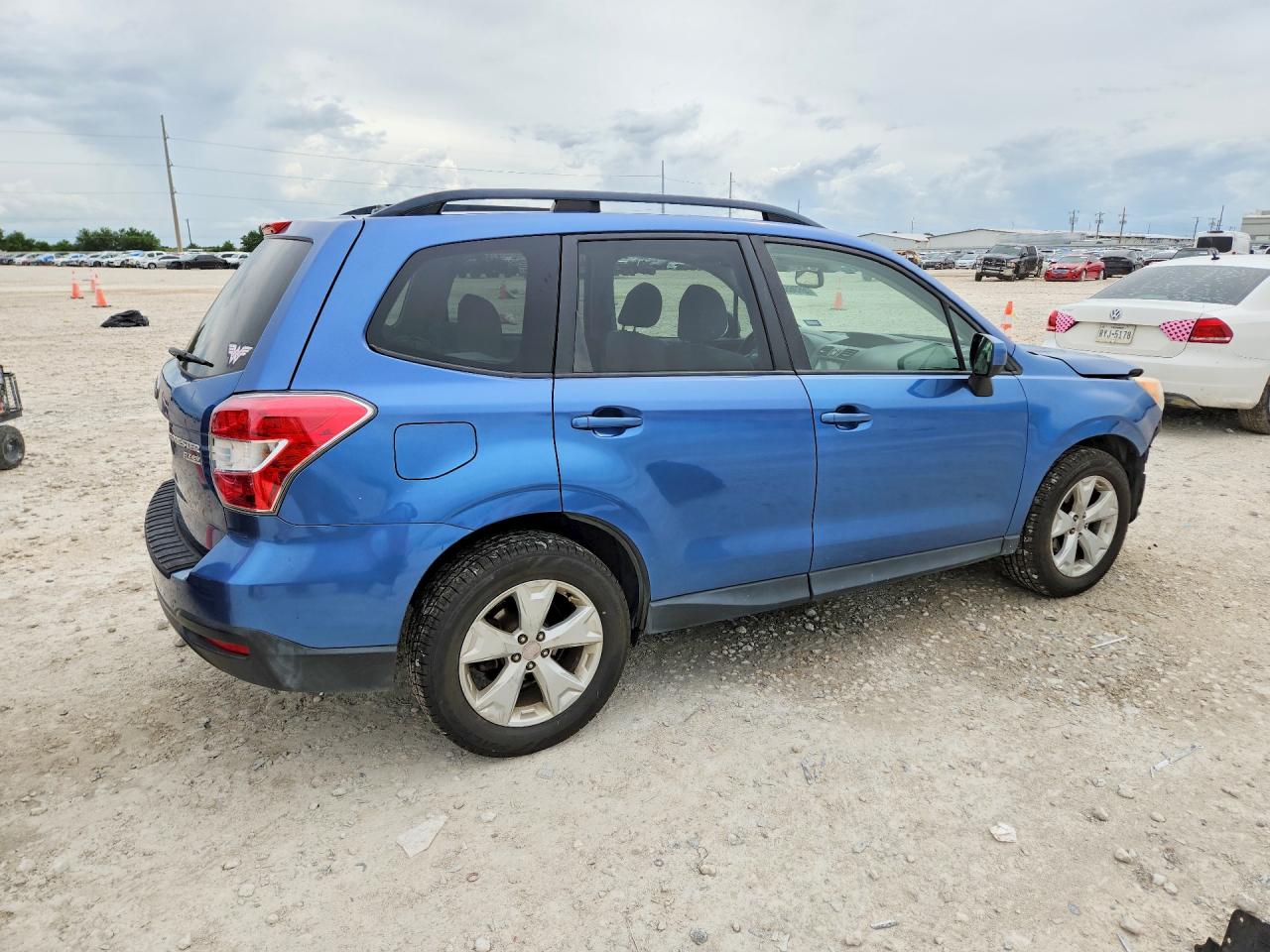 2015 Subaru Forester 2.5i Premium Blue vin: JF2SJAGC5FH556845