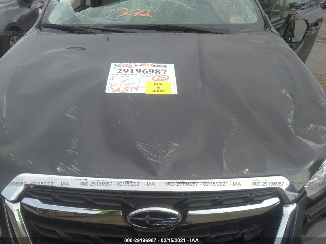 2018 Subaru Forester Premium Серый vin: JF2SJAGC5JH601307