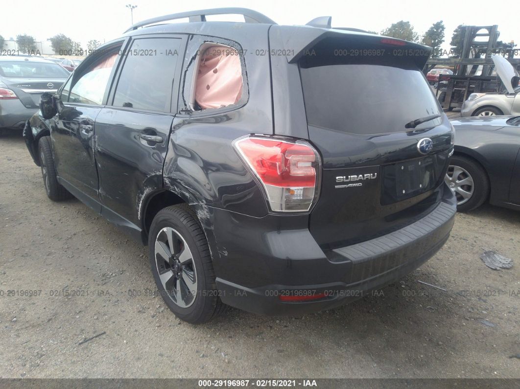 2018 Subaru Forester Premium Серый vin: JF2SJAGC5JH601307