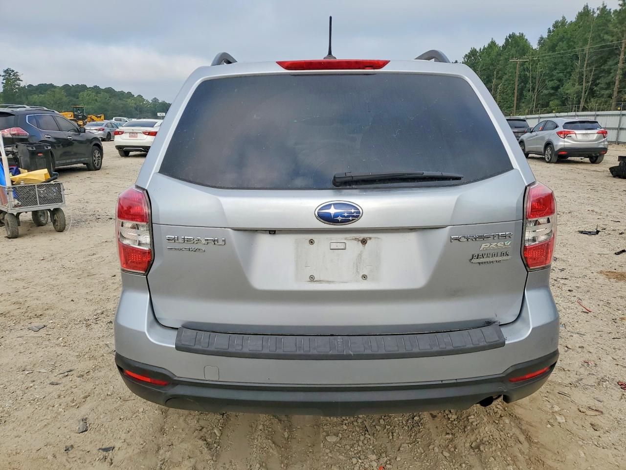 2014 Subaru Forester 2.5i Premium Серебряный vin: JF2SJAGC6EH453917