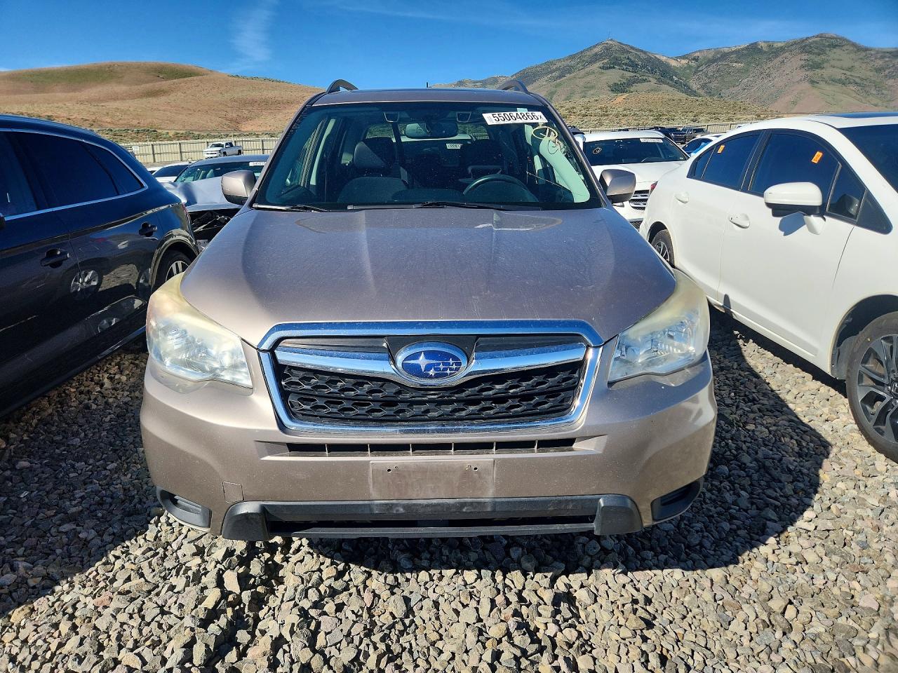 2015 Subaru Forester 2.5i Premium Tan vin: JF2SJAGC7FH515651