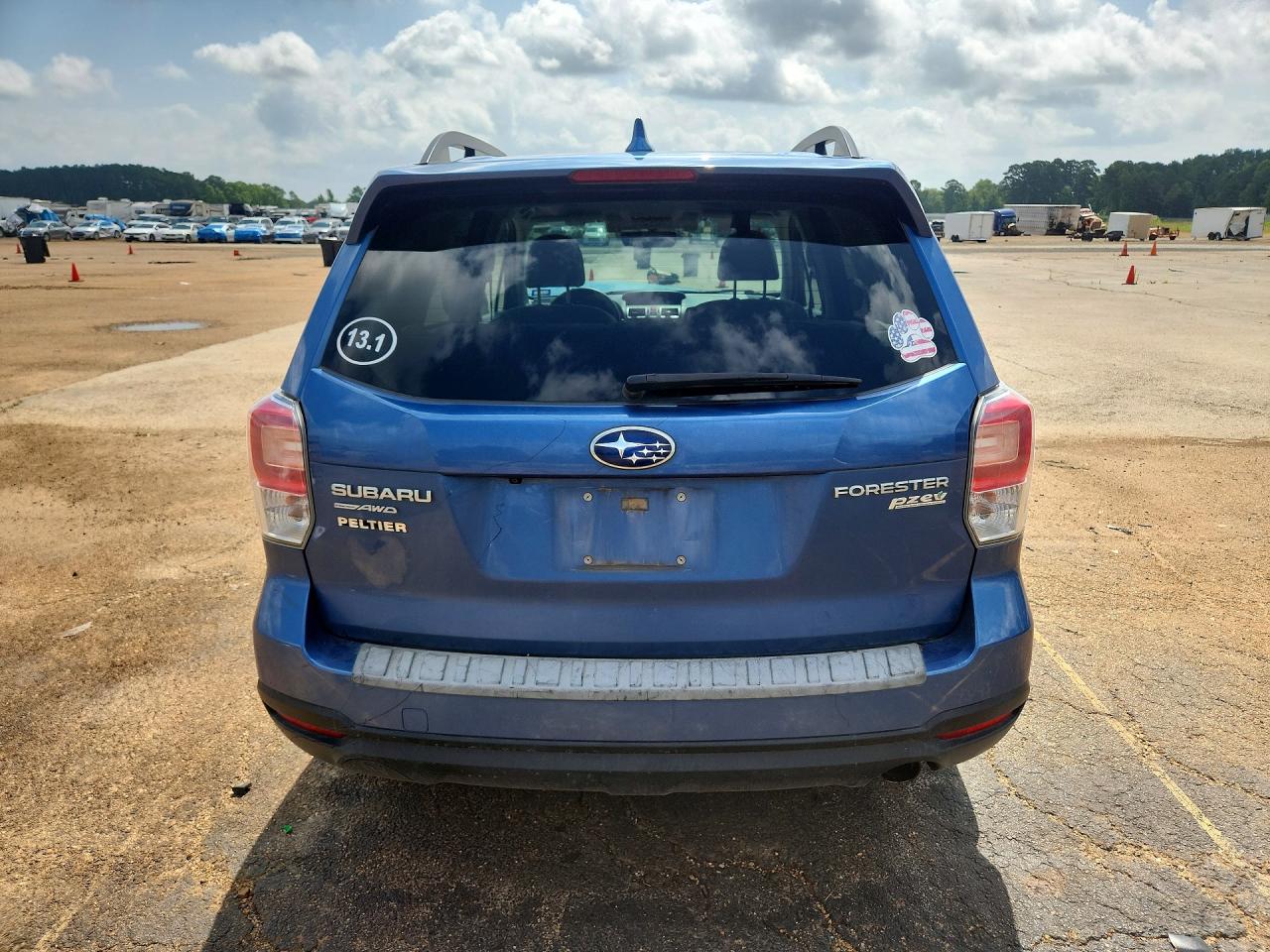 2017 Subaru Forester 2.5i Premium Blue vin: JF2SJAGC7HH564450