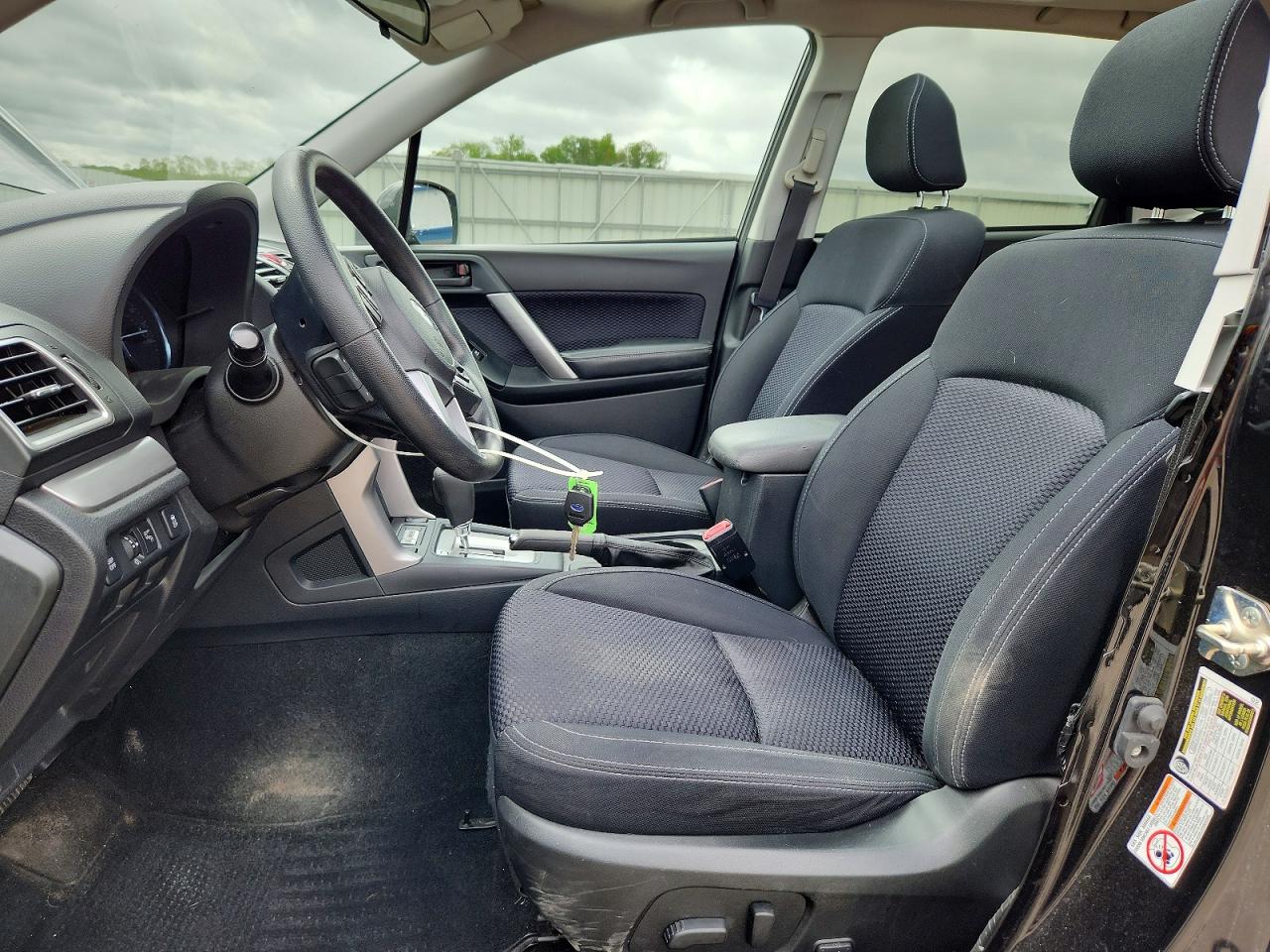 2018 Subaru Forester 2.5i Premium Black vin: JF2SJAGC7JH596899