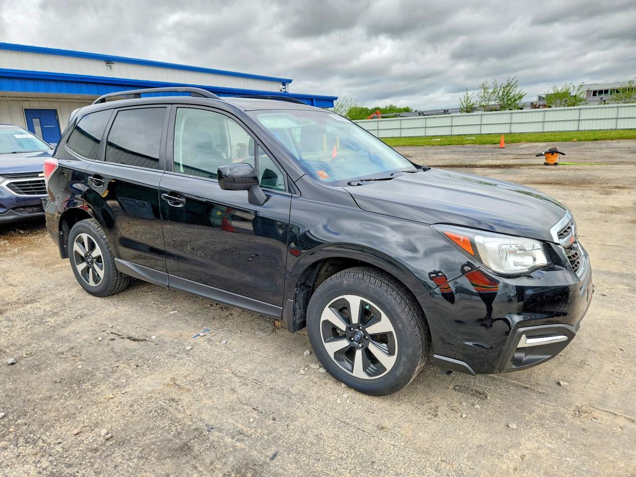 2018 Subaru Forester 2.5i Premium Black vin: JF2SJAGC7JH596899