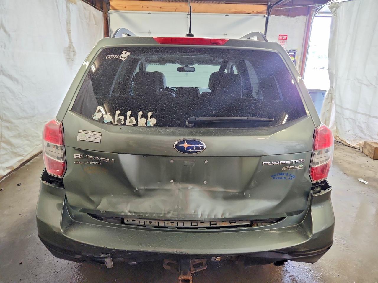 2014 Subaru Forester 2.5i Premium Green vin: JF2SJAGC8EH416643