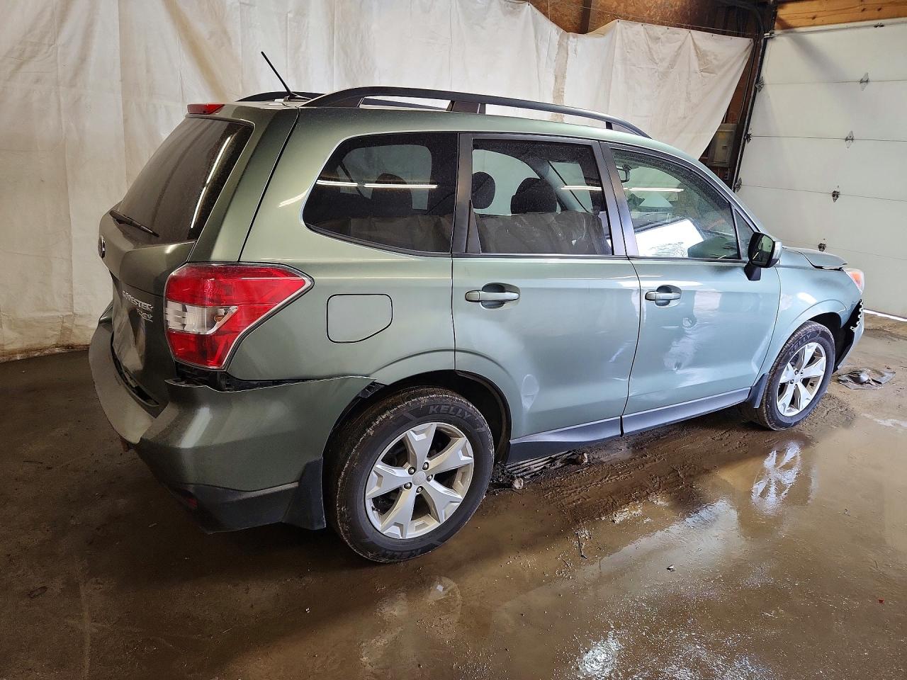 2014 Subaru Forester 2.5i Premium Green vin: JF2SJAGC8EH416643