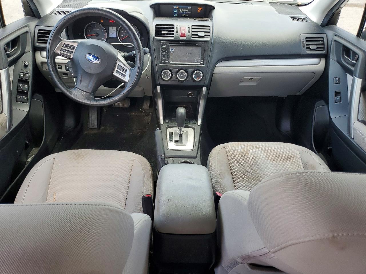 2014 Subaru Forester 2.5i Premium Silver vin: JF2SJAGC8EH481802