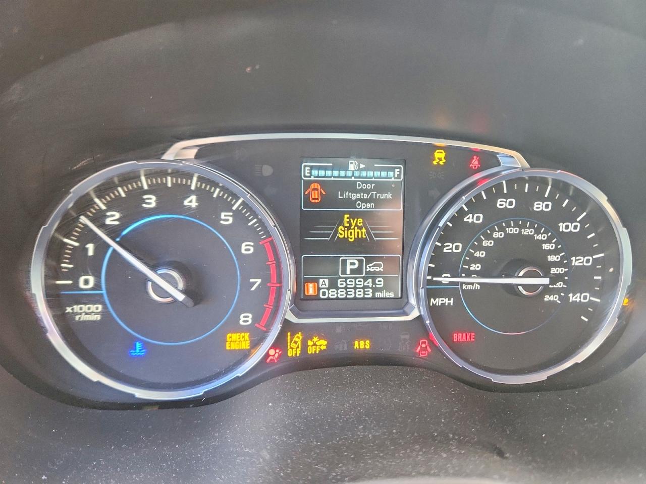 2017 Subaru Forester 2.5i Premium Black vin: JF2SJAGC8HH430708