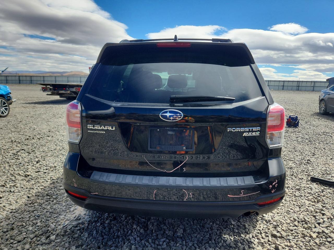 2017 Subaru Forester 2.5i Premium Black vin: JF2SJAGC8HH430708