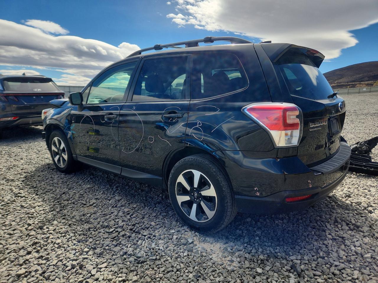 2017 Subaru Forester 2.5i Premium Black vin: JF2SJAGC8HH430708