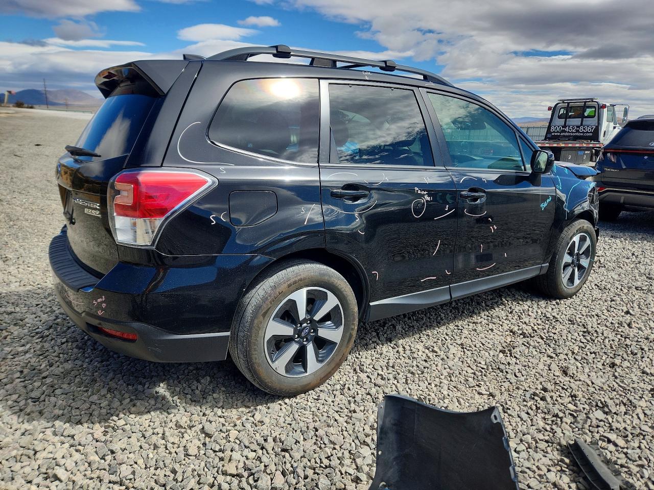 2017 Subaru Forester 2.5i Premium Black vin: JF2SJAGC8HH430708