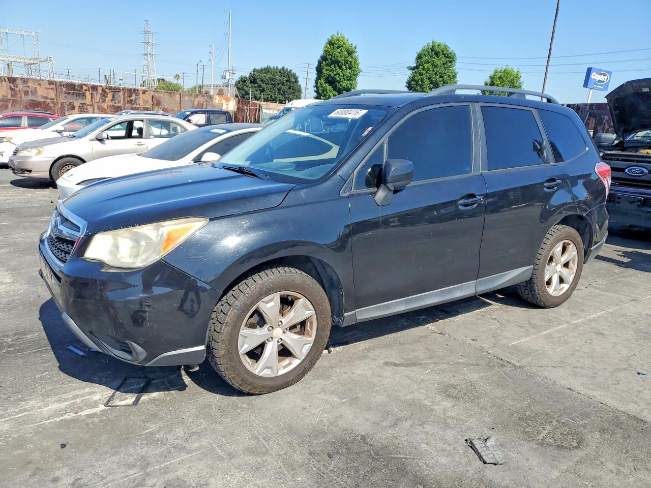 2014 Subaru Forester 2.5i Premium Black vin: JF2SJAGC9EH400418
