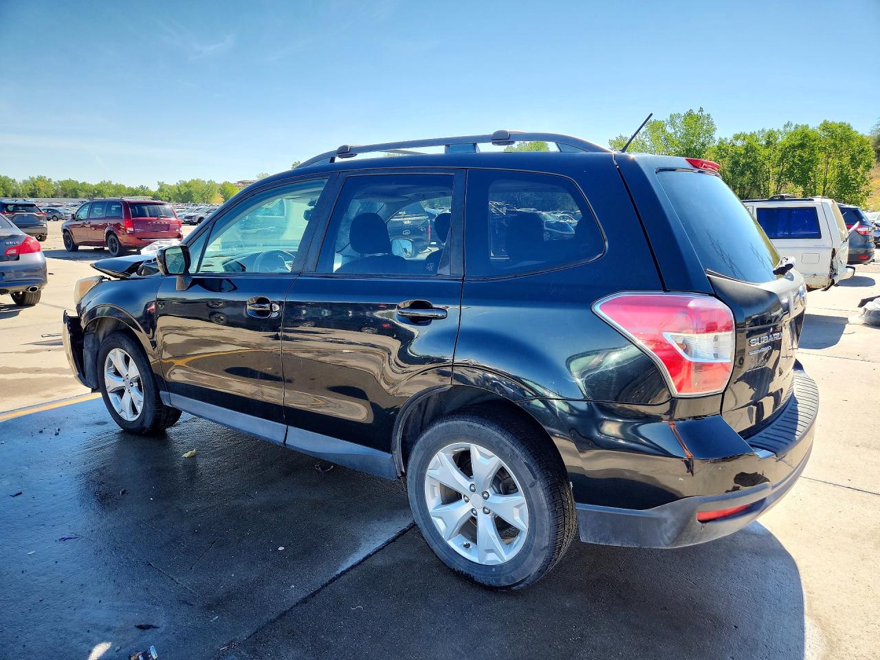 2014 Subaru Forester 2.5i Premium Black vin: JF2SJAGC9EH498687