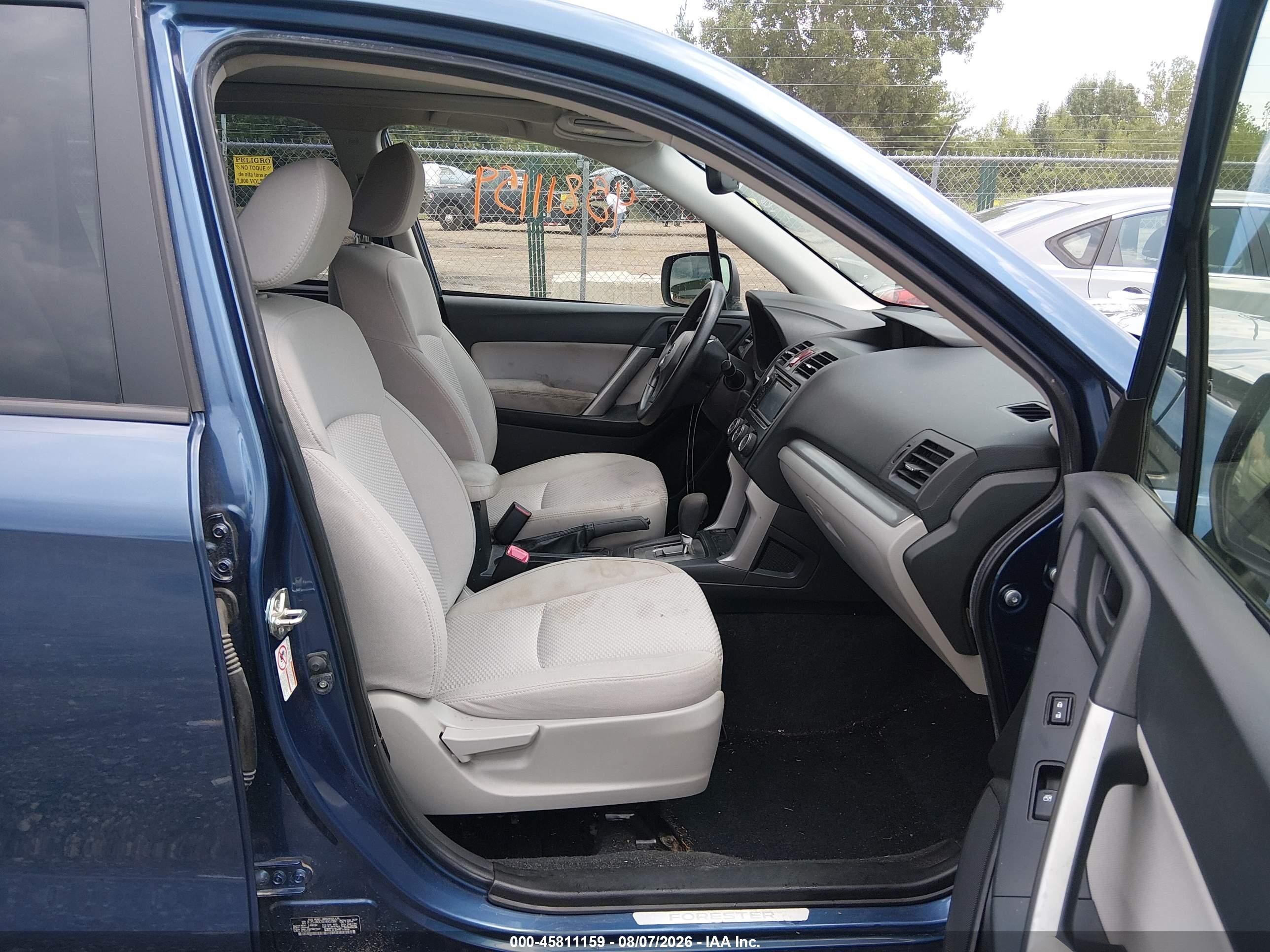 2014 Subaru Forester 2.5i Premium Blue vin: JF2SJAGCXEH502987