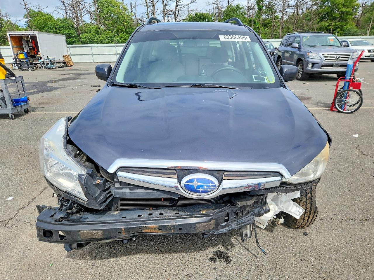 2014 Subaru Forester 2.5i Premium Угольный vin: JF2SJAGCXEH543961