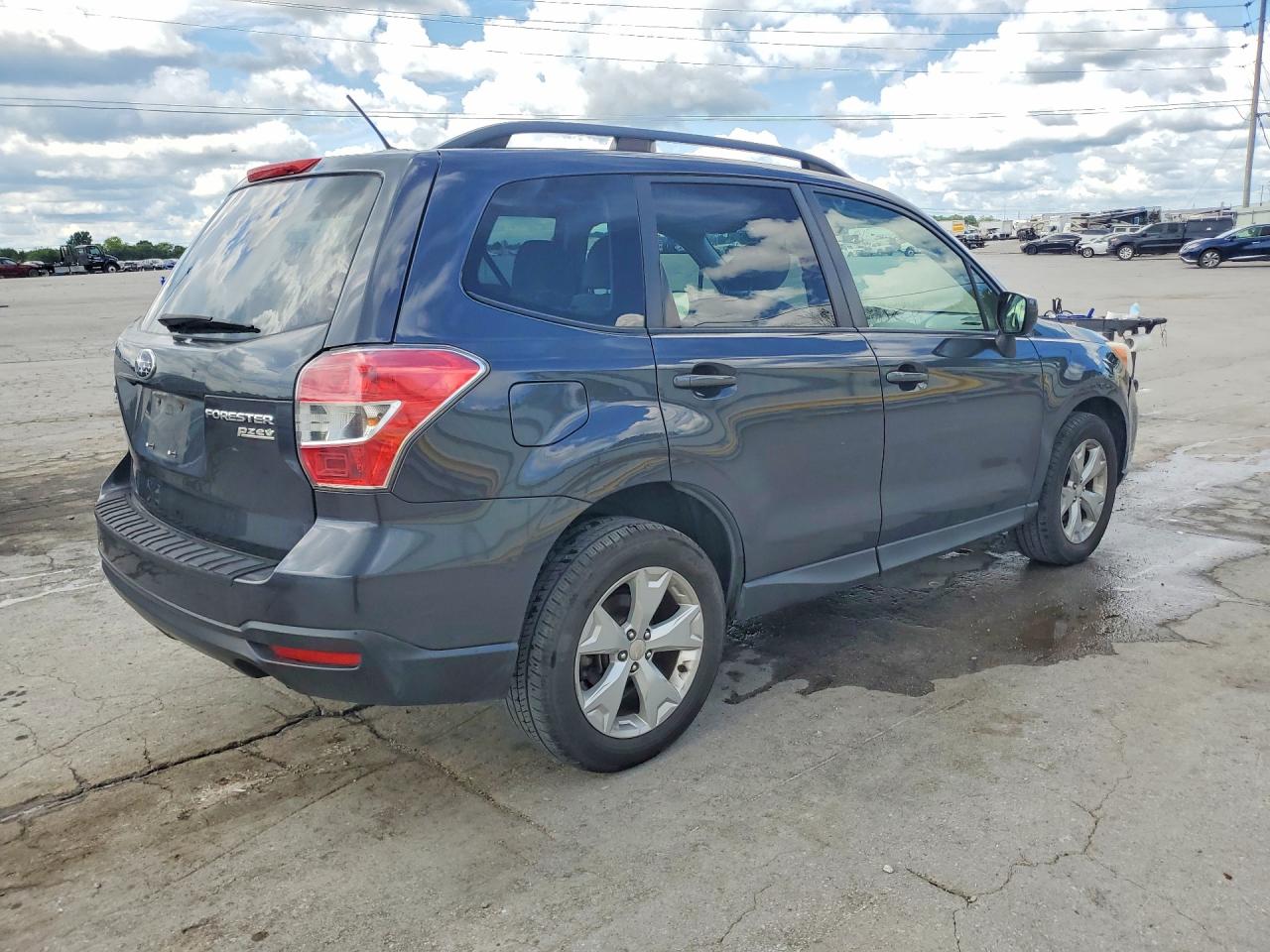 2015 Subaru Forester 2.5i Premium Gray vin: JF2SJAGCXFH538759
