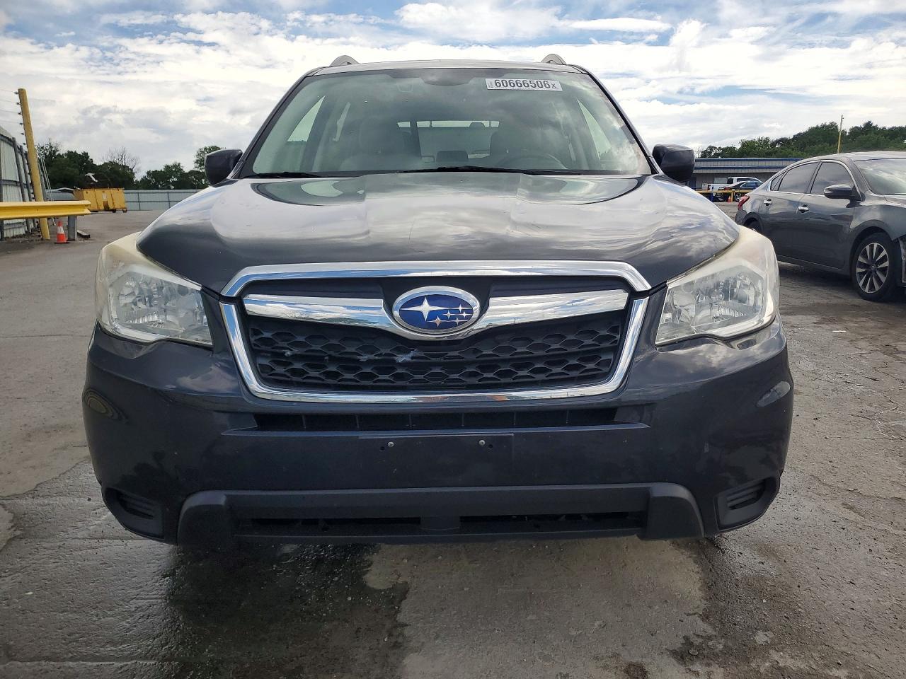 2015 Subaru Forester 2.5i Premium Gray vin: JF2SJAGCXFH538759