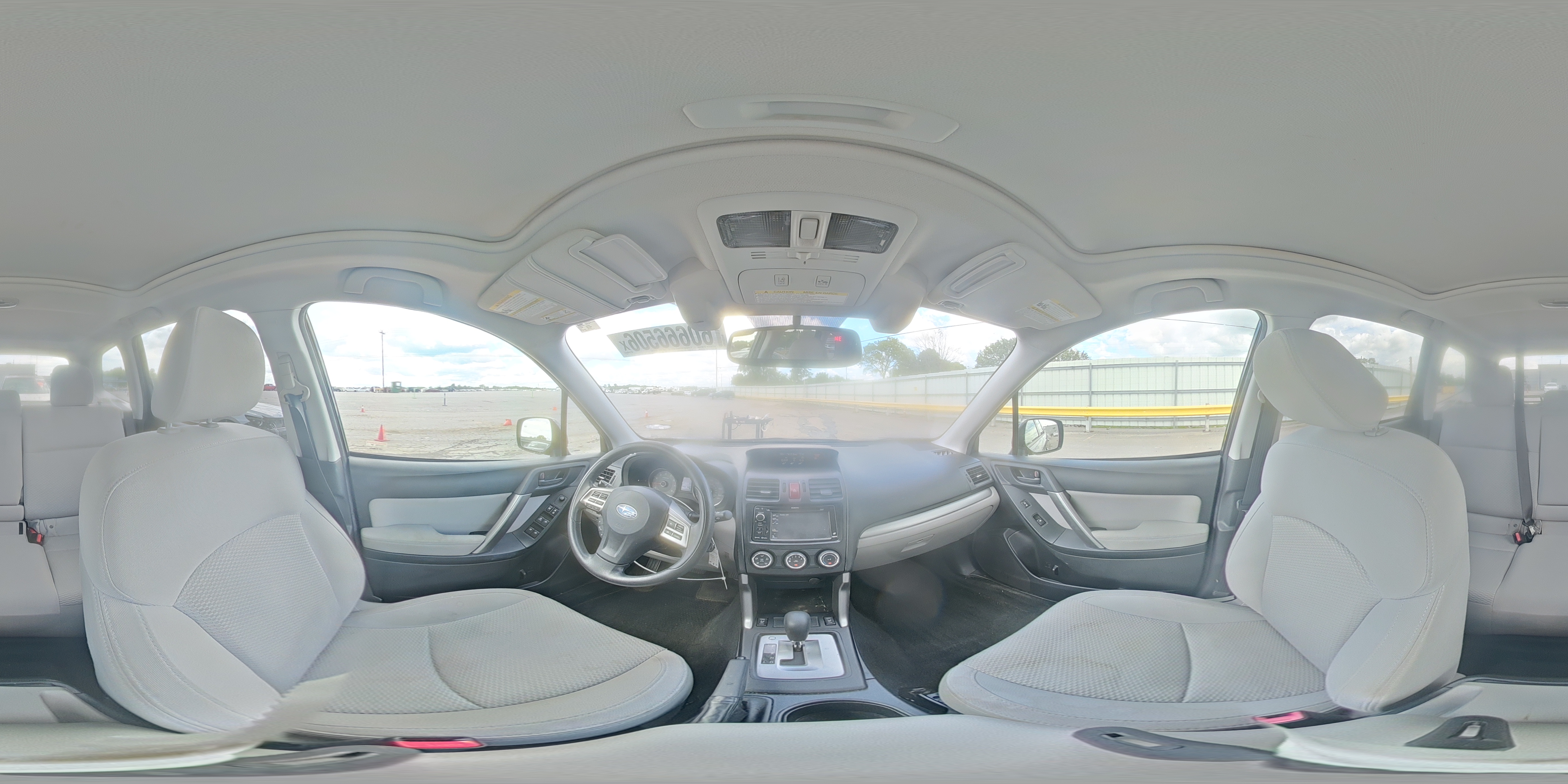 2015 Subaru Forester 2.5i Premium Gray vin: JF2SJAGCXFH538759