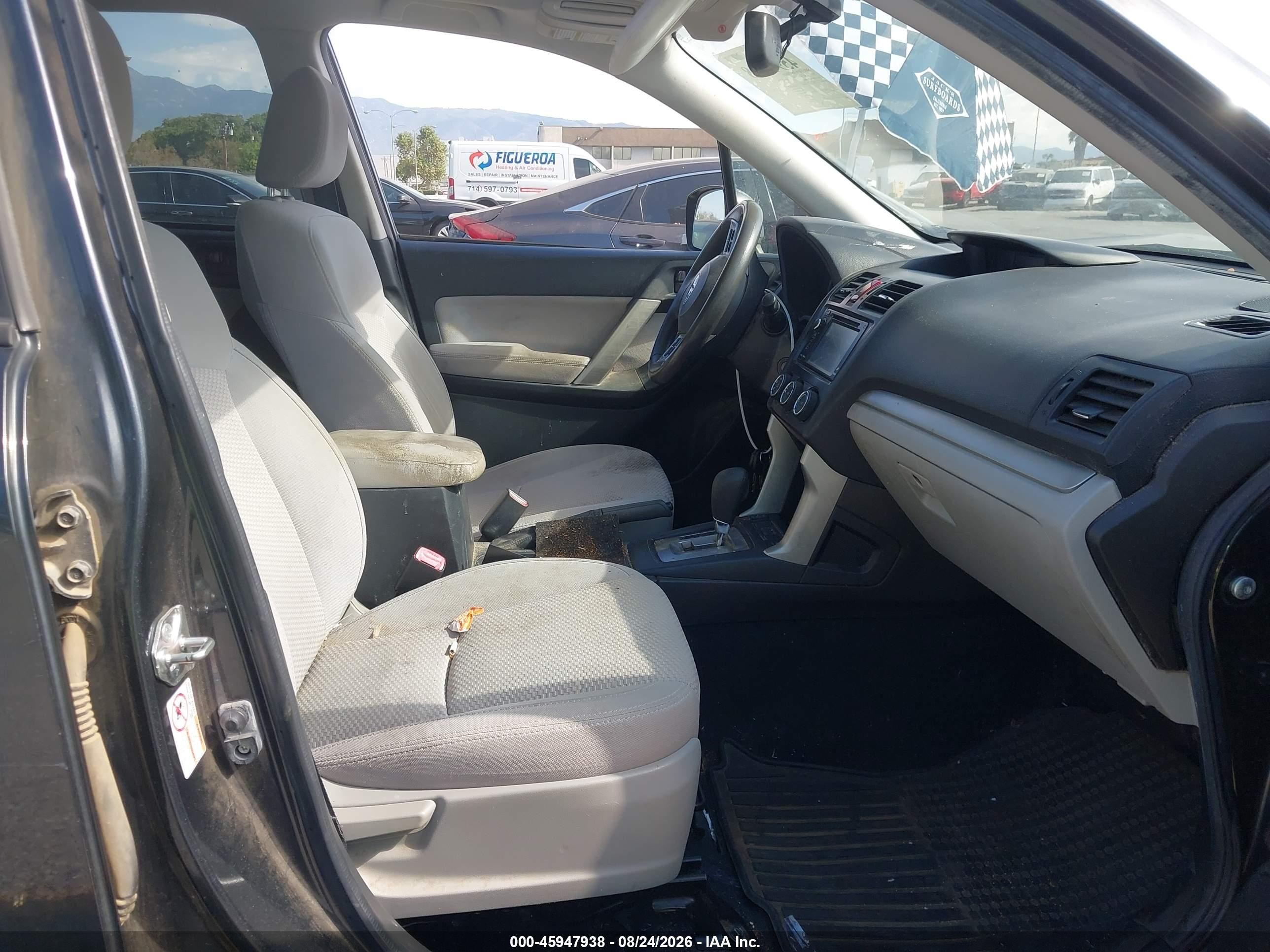 2015 Subaru Forester 2.5i Premium Black vin: JF2SJAGCXFH804068
