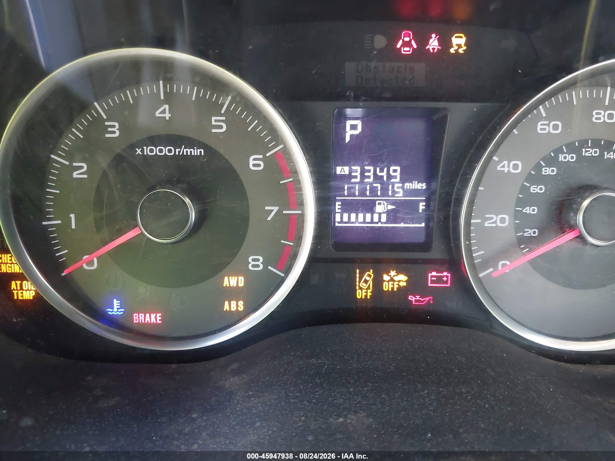 2015 Subaru Forester 2.5i Premium Black vin: JF2SJAGCXFH804068
