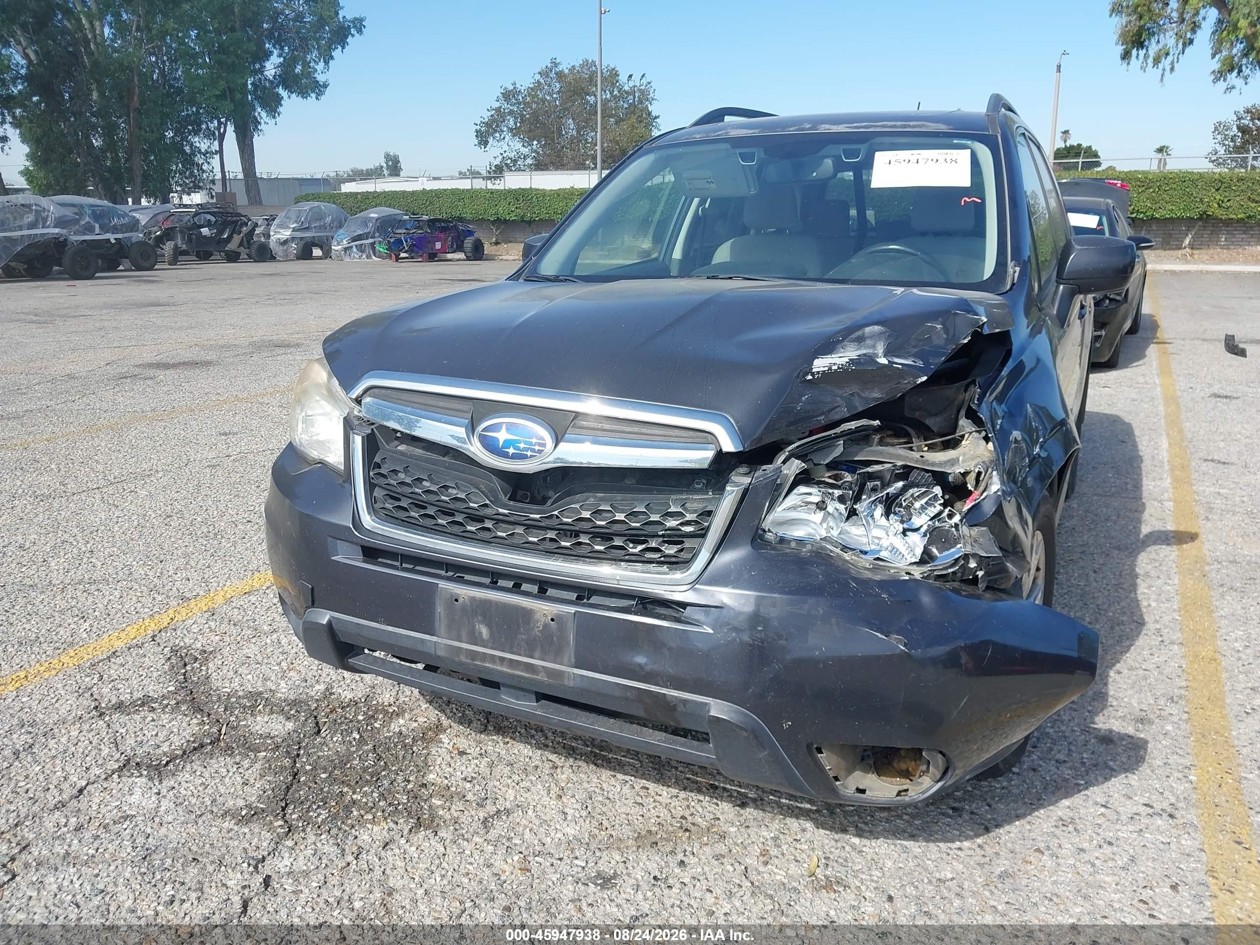 2015 Subaru Forester 2.5i Premium Black vin: JF2SJAGCXFH804068