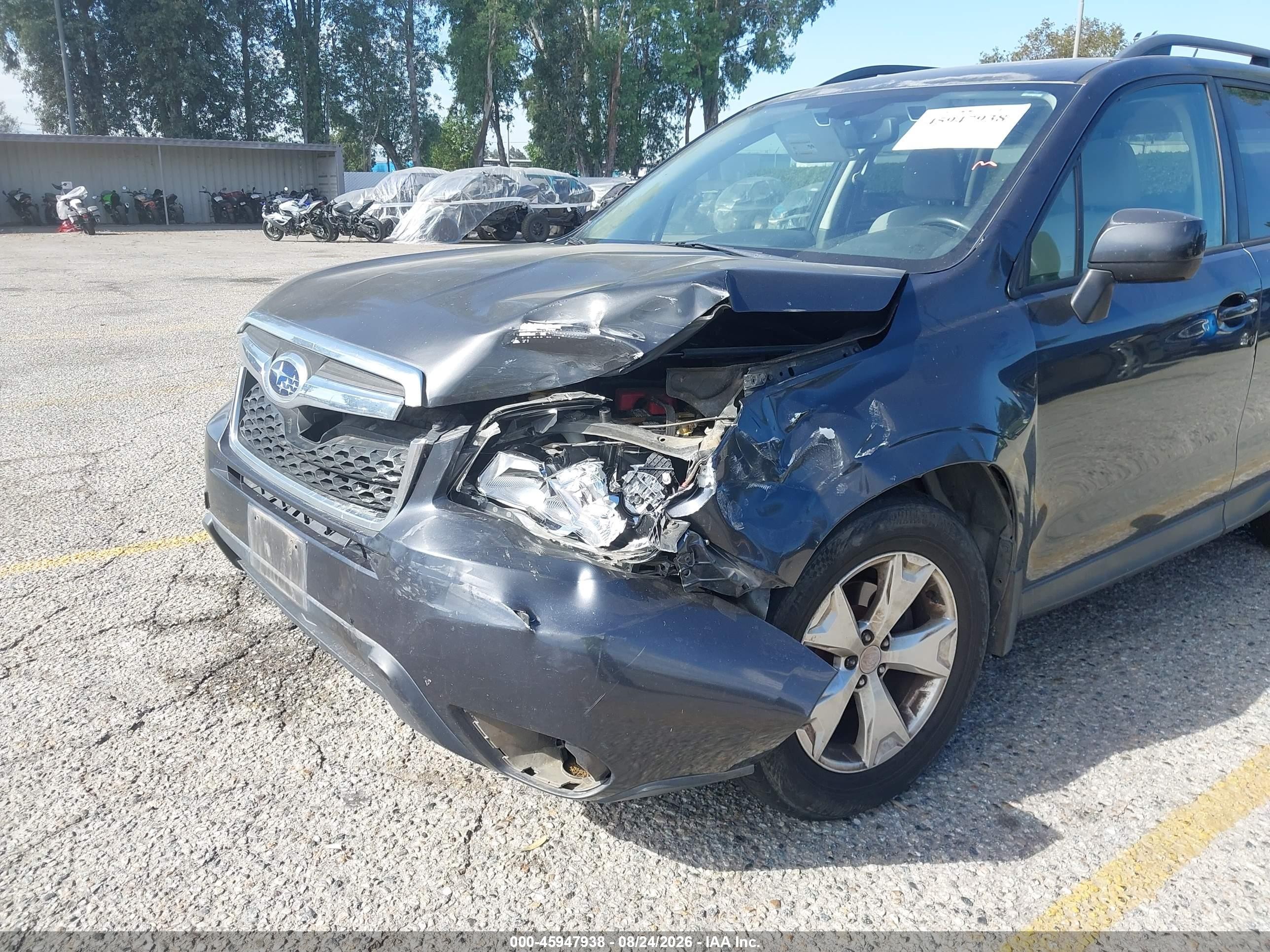 2015 Subaru Forester 2.5i Premium Black vin: JF2SJAGCXFH804068