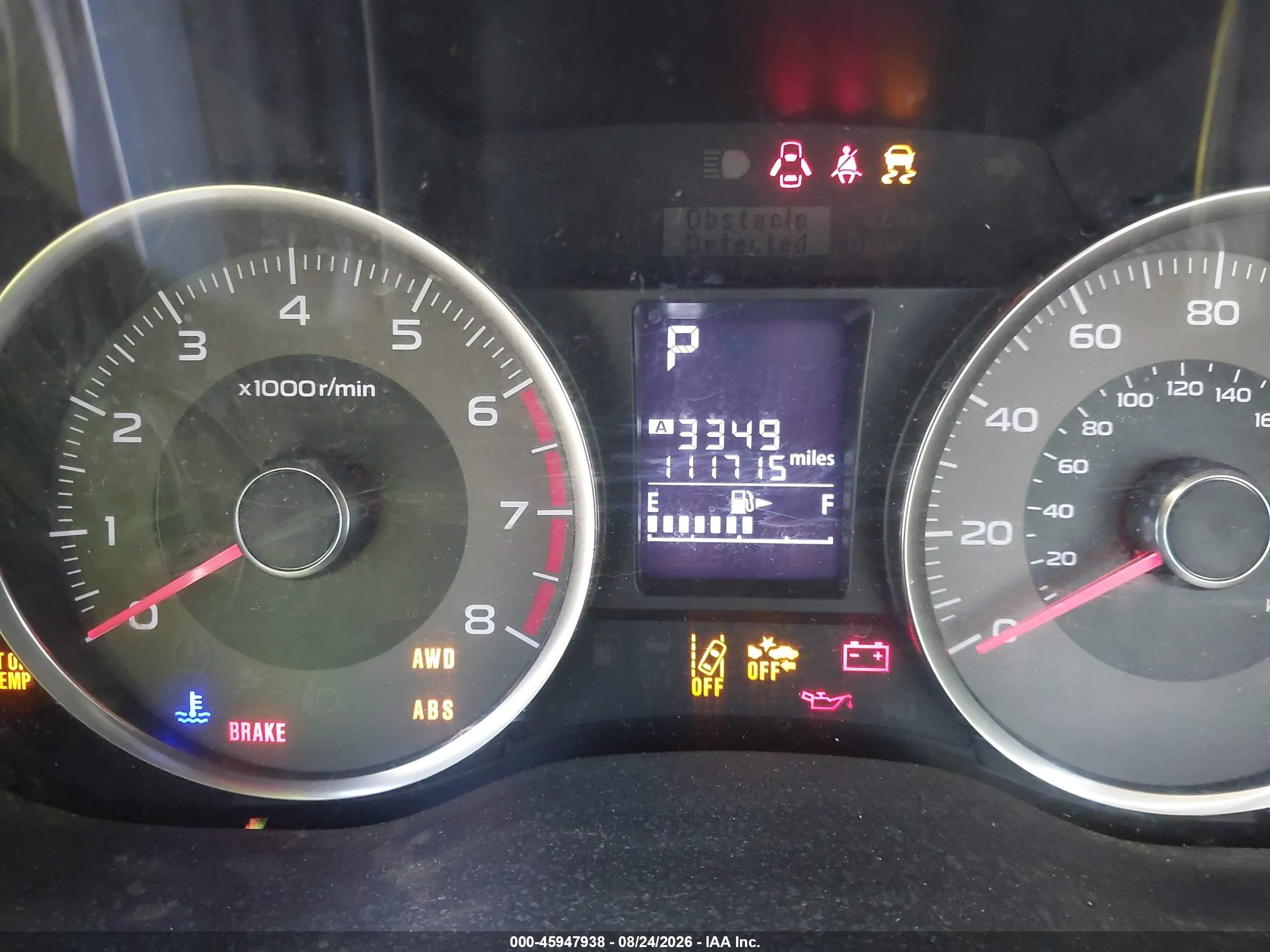 2015 Subaru Forester 2.5i Premium Black vin: JF2SJAGCXFH804068