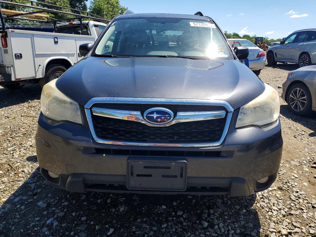 2014 Subaru Forester 2.5i Limited Gray vin: JF2SJAHC0EH437226