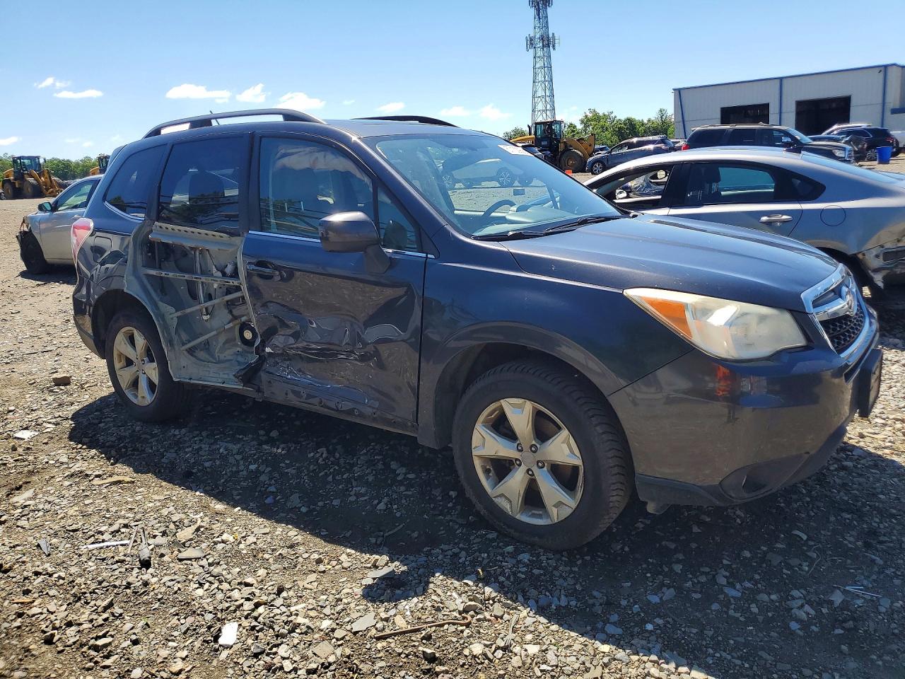 2014 Subaru Forester 2.5i Limited Gray vin: JF2SJAHC0EH437226