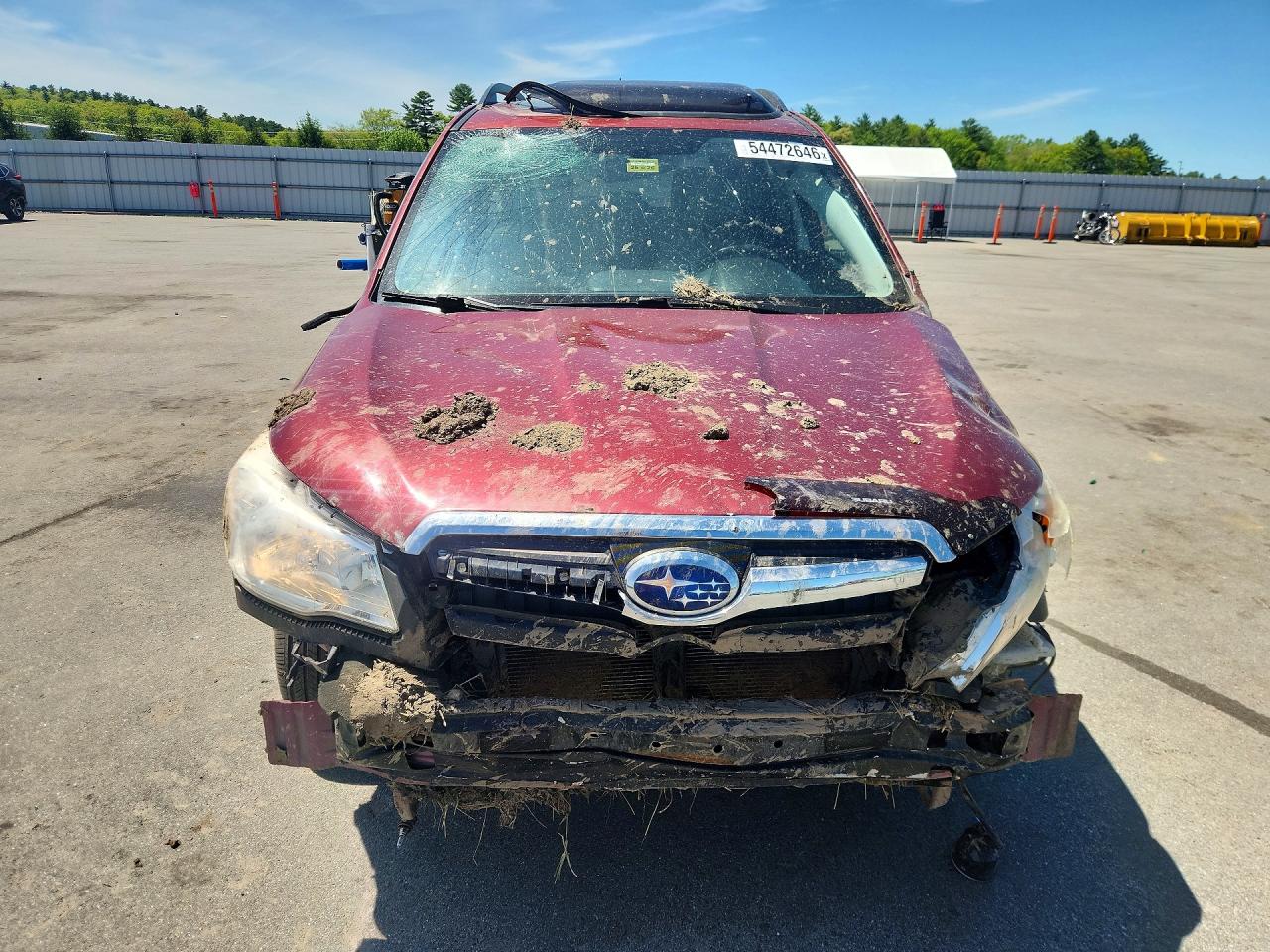 2014 Subaru Forester 2.5i Limited Maroon vin: JF2SJAHC0EH547340