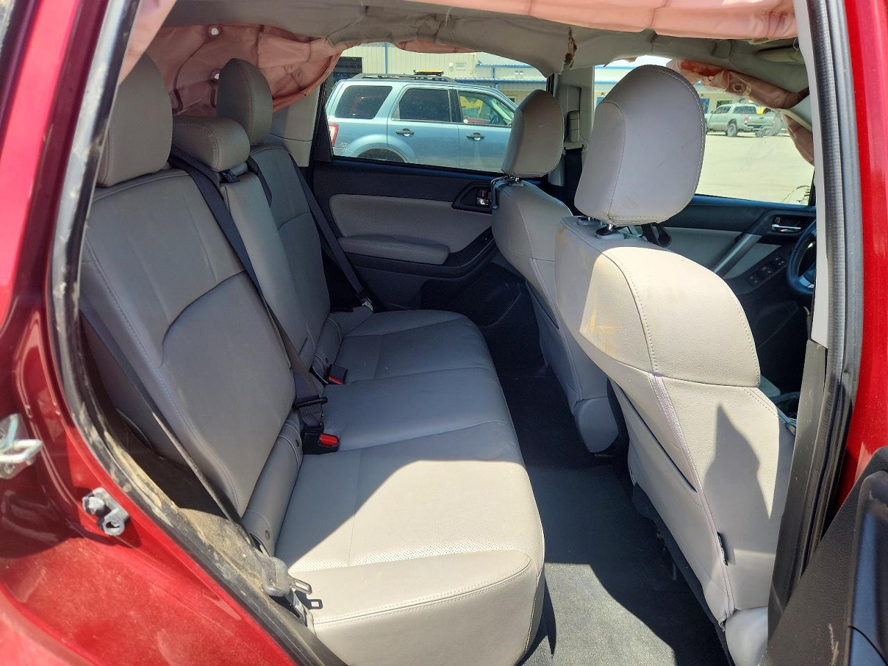 2014 Subaru Forester 2.5i Limited Maroon vin: JF2SJAHC0EH547340