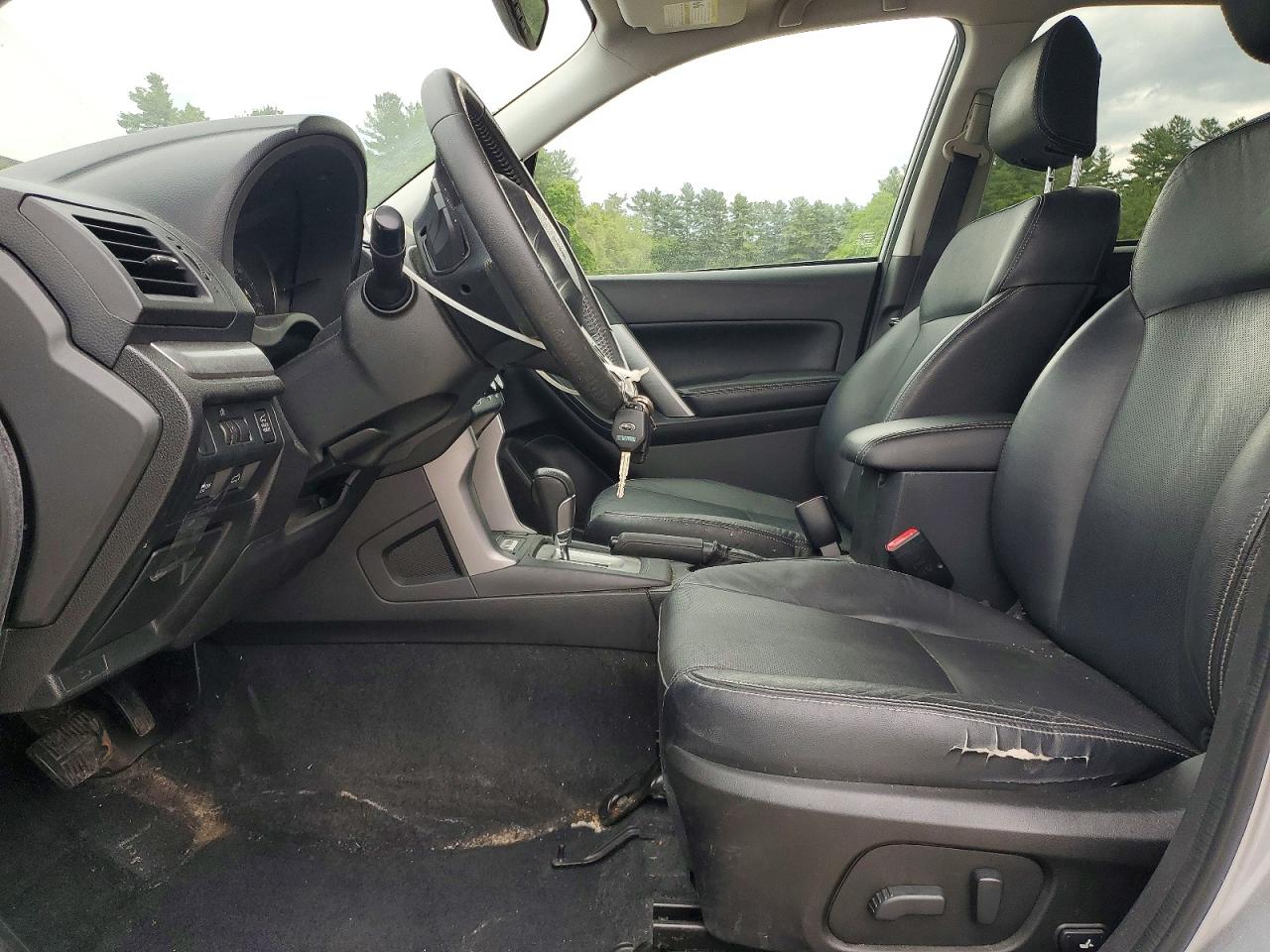 2014 Subaru Forester 2.5i Limited Silver vin: JF2SJAHC0EH554028