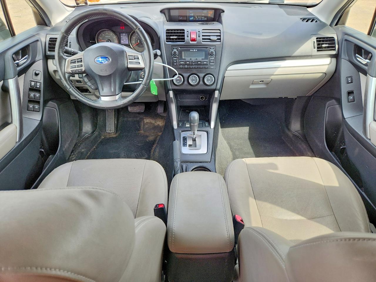 2015 Subaru Forester 2.5i Limited White vin: JF2SJAHC0FH444775
