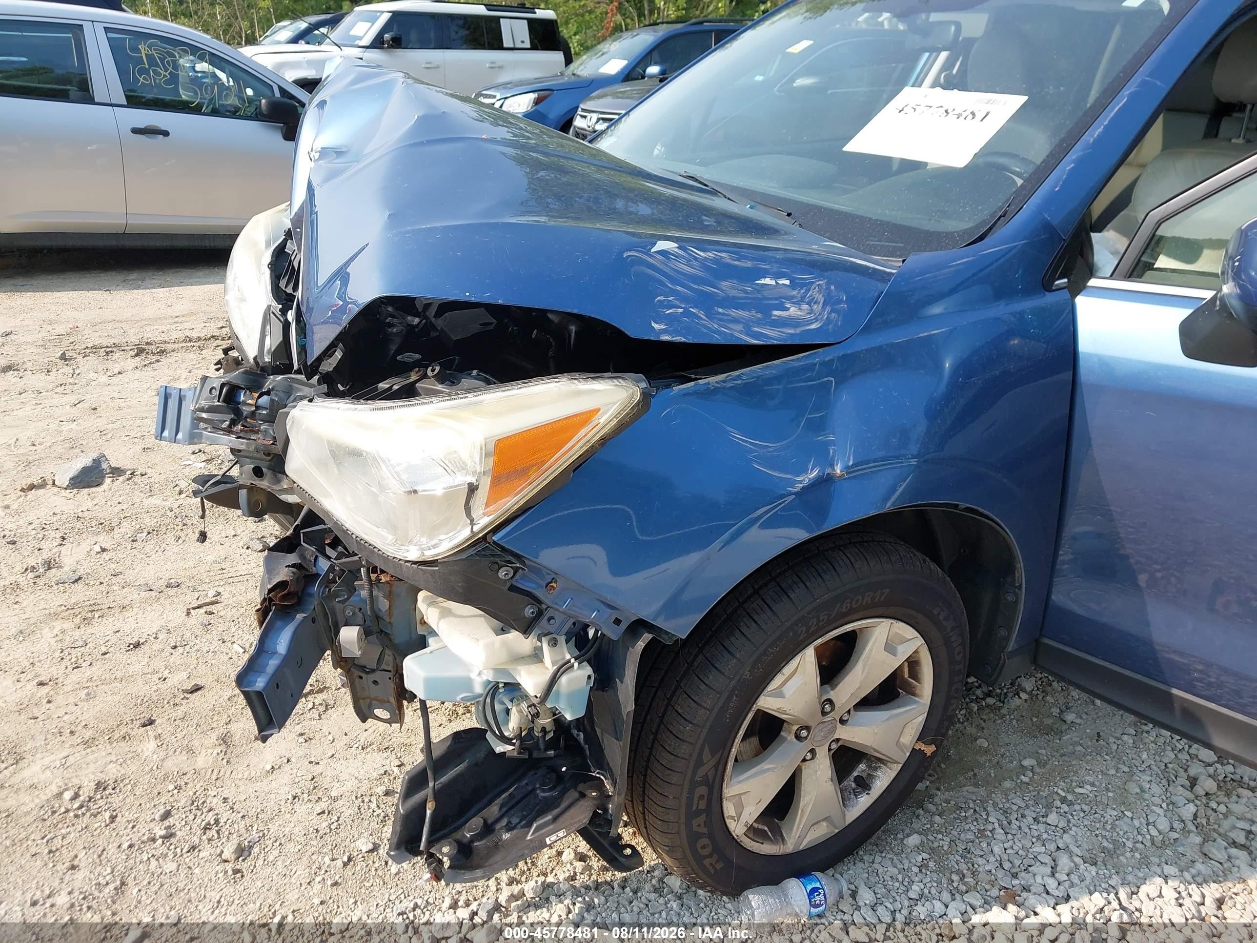 2015 Subaru Forester 2.5i Limited Blue vin: JF2SJAHC0FH451581