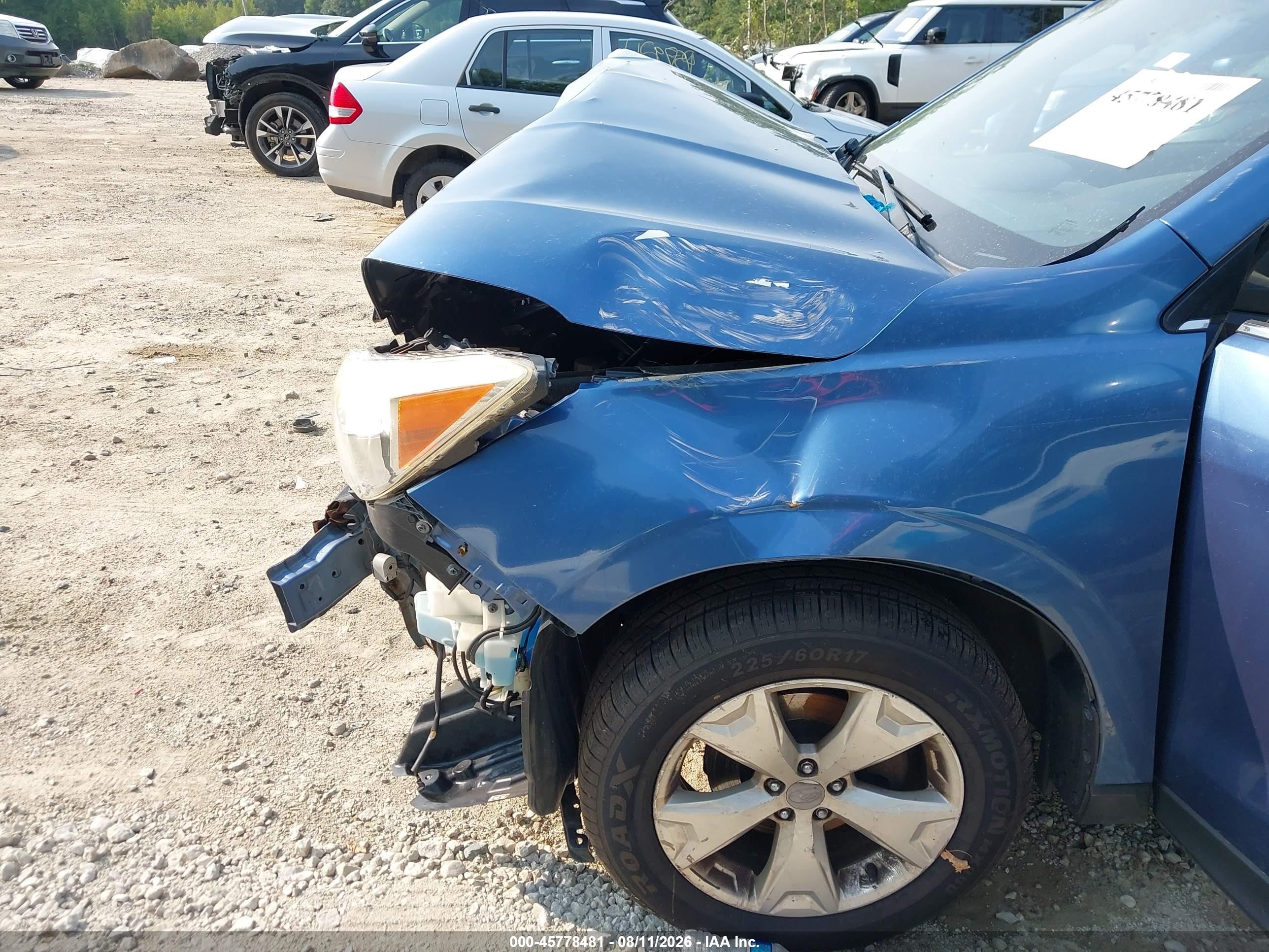 2015 Subaru Forester 2.5i Limited Blue vin: JF2SJAHC0FH451581