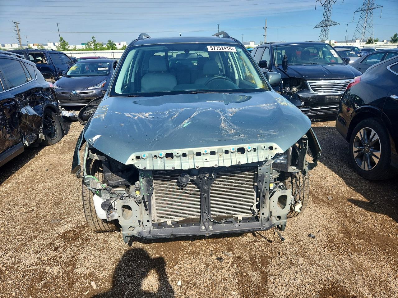 2015 Subaru Forester 2.5i Limited Green vin: JF2SJAHC0FH490199