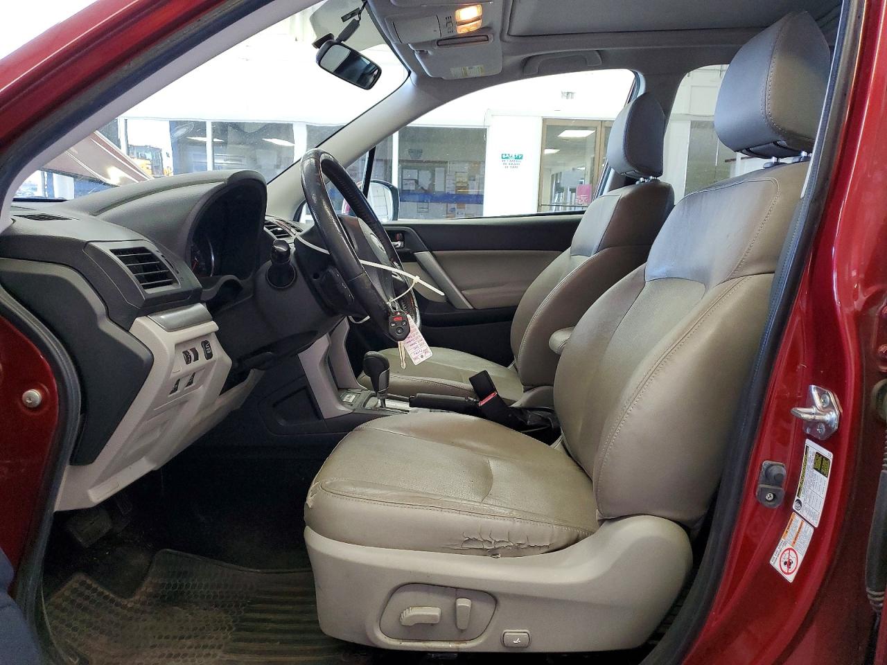 2015 Subaru Forester 2.5i Limited Red vin: JF2SJAHC0FH552944