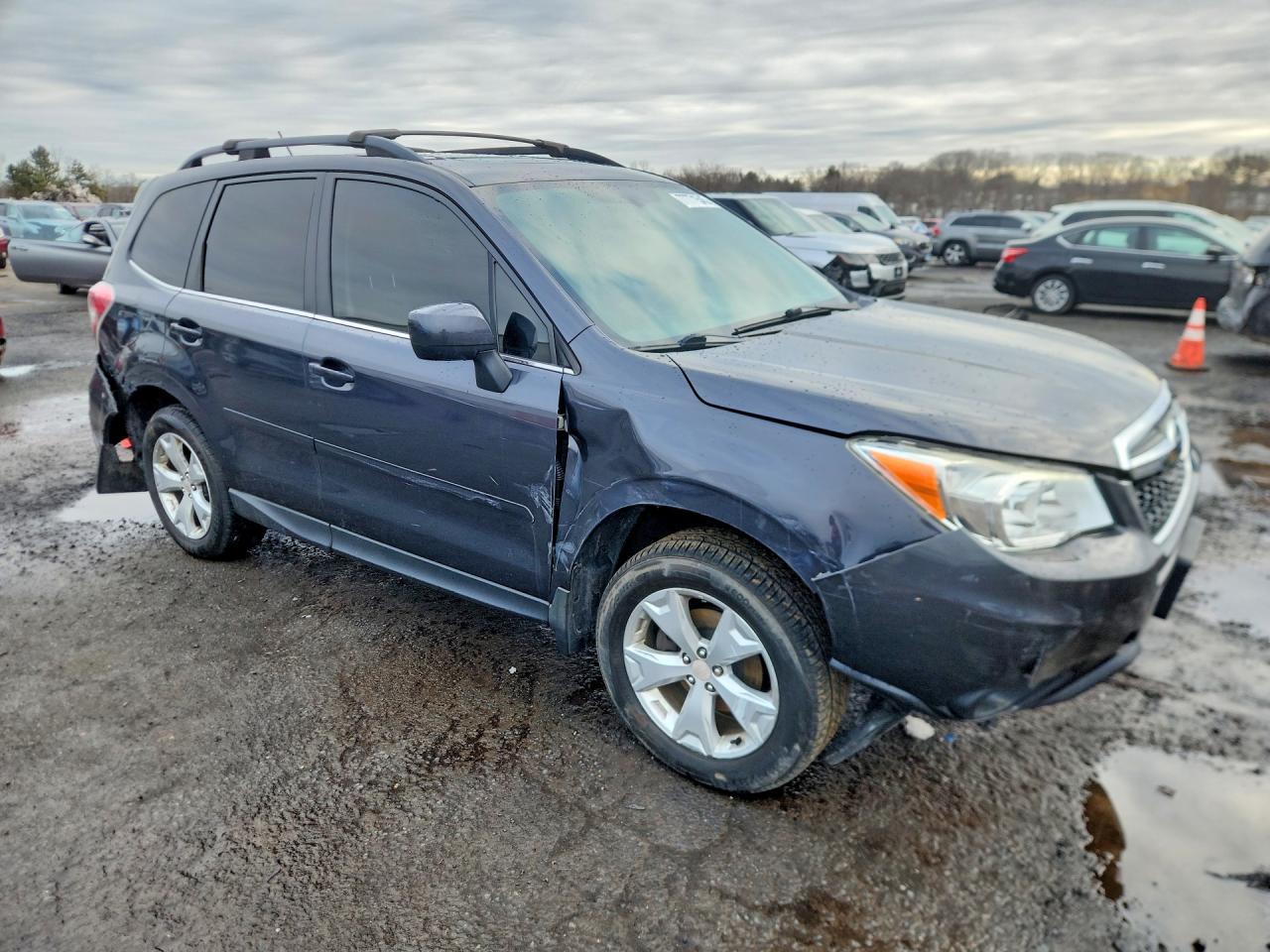 2015 Subaru Forester 2.5i Limited Charcoal vin: JF2SJAHC0FH595017