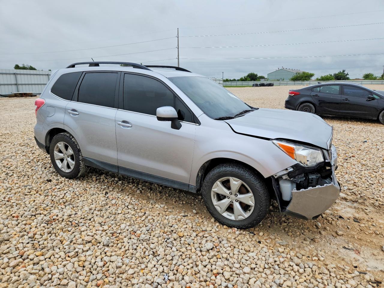 2015 Subaru Forester 2.5i Limited Серебряный vin: JF2SJAHC0FH598631