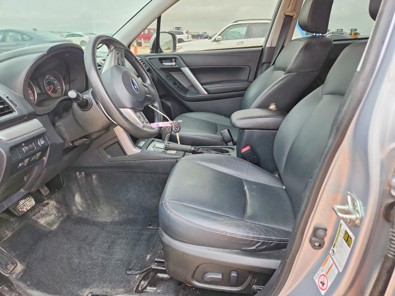 2015 Subaru Forester 2.5i Limited Серебряный vin: JF2SJAHC0FH598631