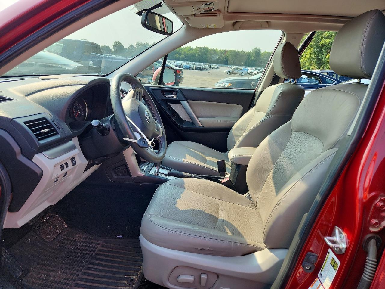 2015 Subaru Forester 2.5i Limited Red vin: JF2SJAHC0FH820035