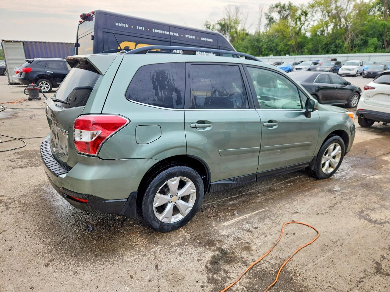 2014 Subaru Forester 2.5i Limited Green vin: JF2SJAHC1EH432911