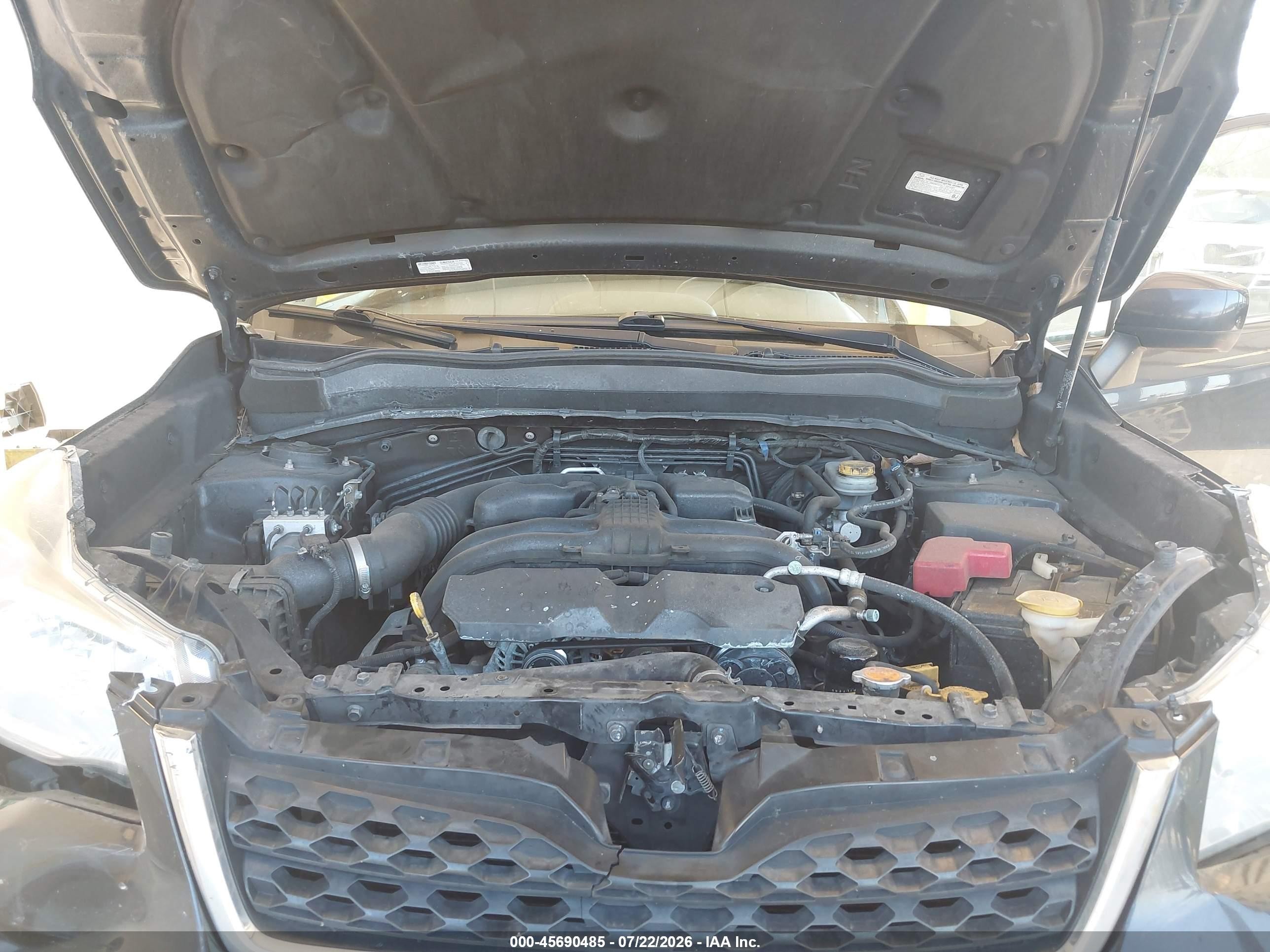2014 Subaru Forester 2.5i Limited Черный vin: JF2SJAHC1EH439423